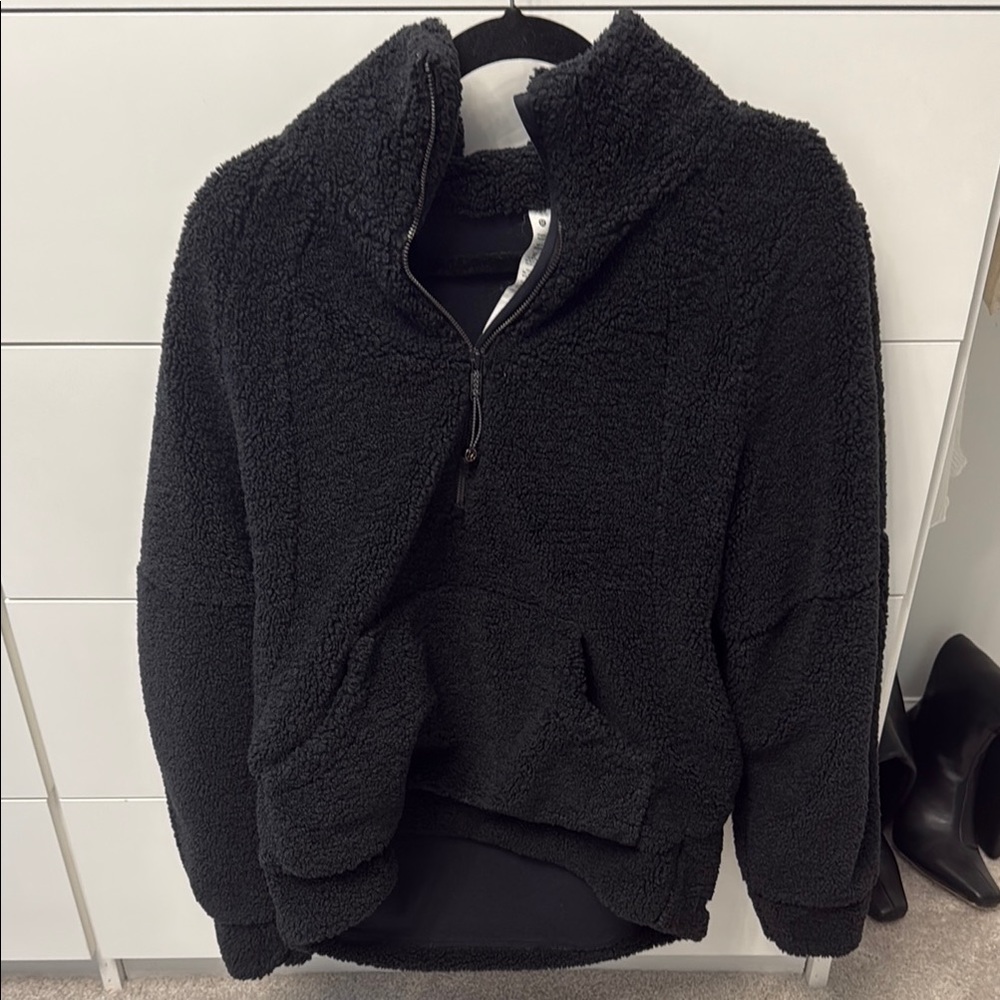 Lululemon Black Fleece Zip-Up